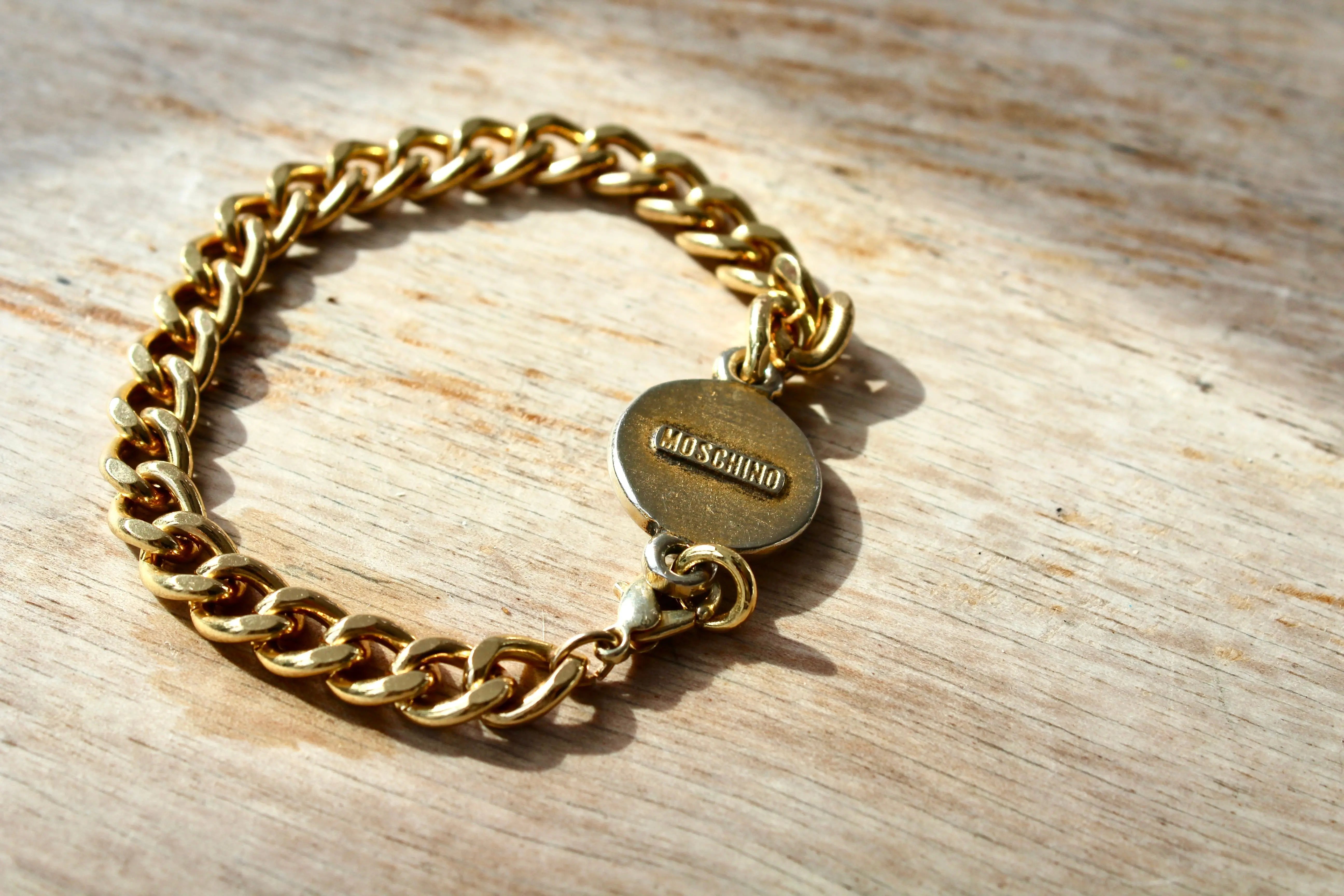 Re-engineered 1980s Vintage Moschino Bracelet - JAGGED METAL