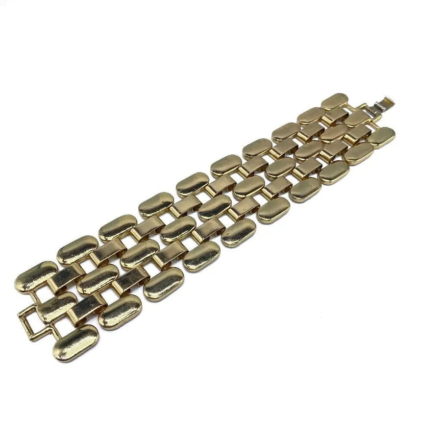 1970s Vintage Cuff Bracelet Bracelet Jagged Metal 