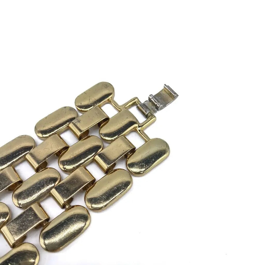 1970s Vintage Cuff Bracelet Bracelet Jagged Metal 