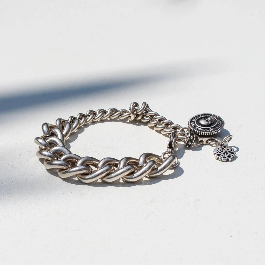 Alexander McQueen Bracelet - silver plated Bracelets Jagged Metal 