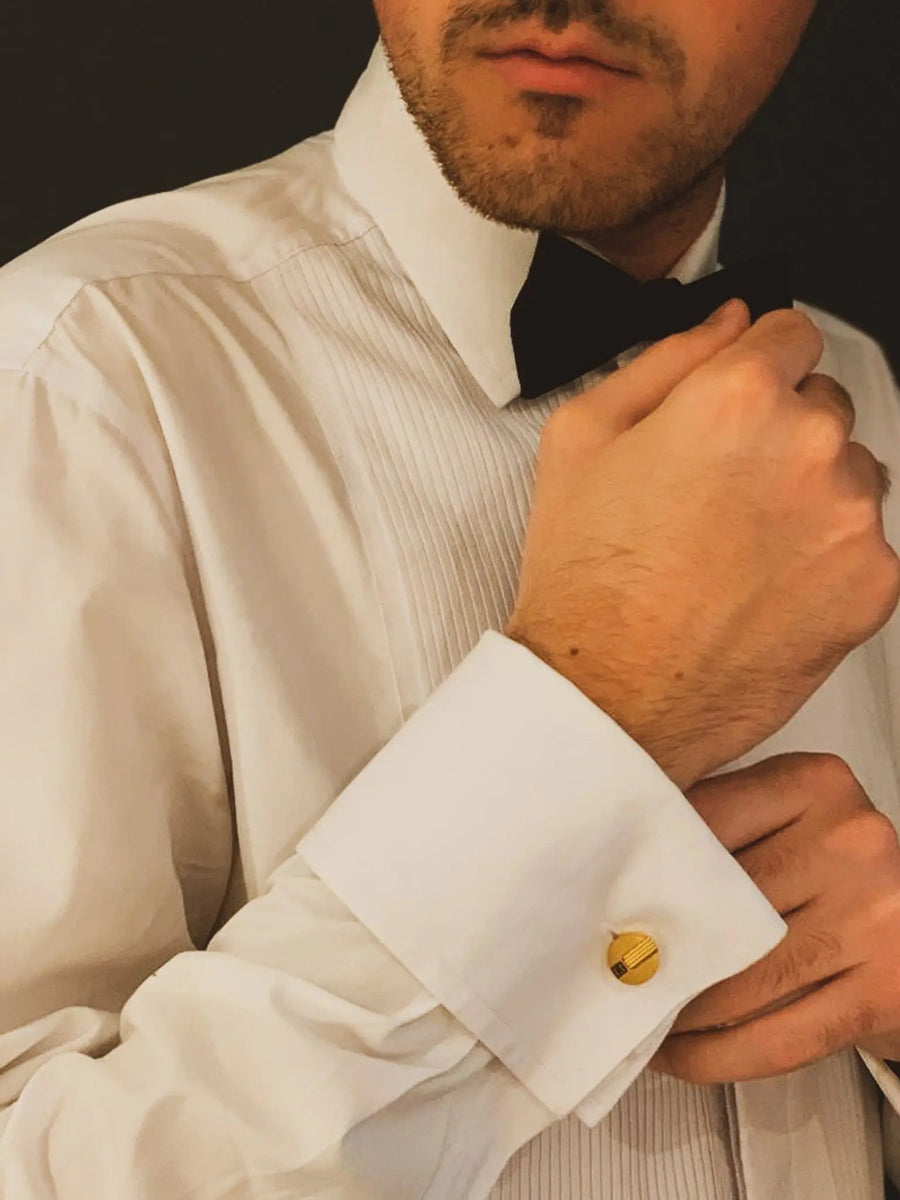 Balmain Vintage Cufflinks, 1970s Cufflinks Jagged Metal 