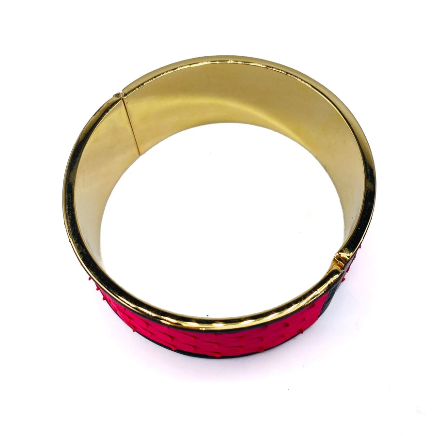 Emilio Pucci Cuff Bracelet Bracelet Jagged Metal 
