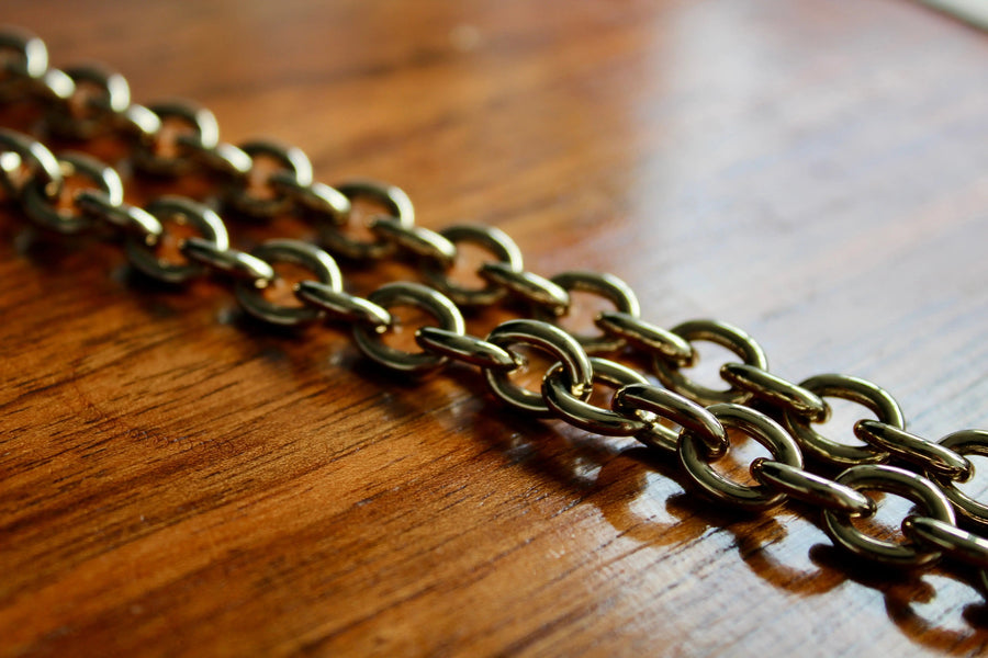 Escada Chunky Necklace Necklaces Jagged Metal 