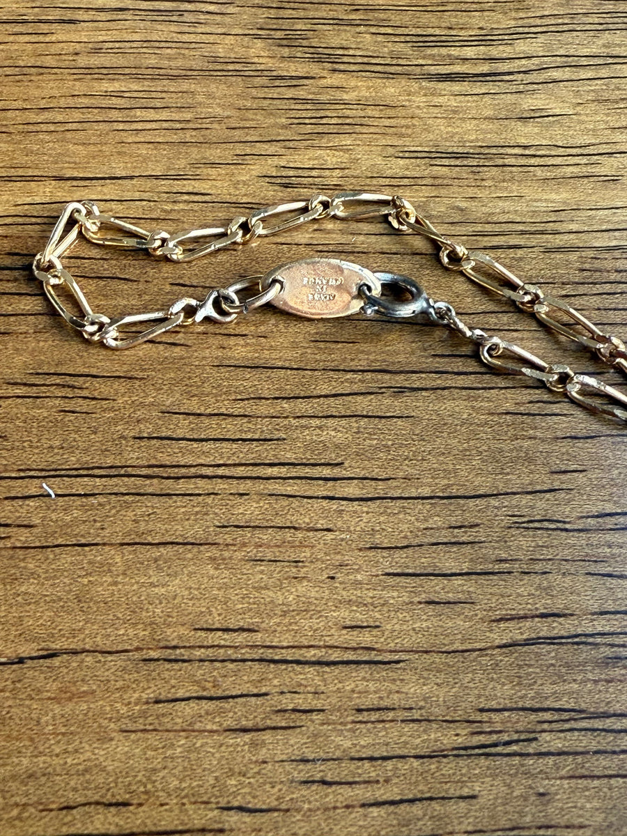 Vintage Chanel necklace, 1980s, 1982 Necklace Jagged Metal 