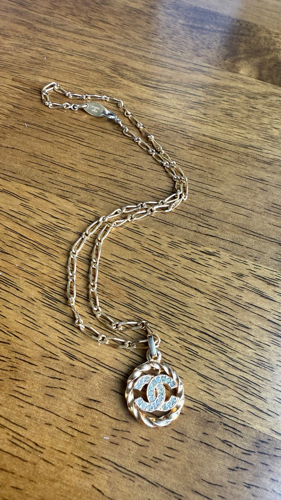 Vintage Chanel necklace, 1980s, 1982 Necklace Jagged Metal 