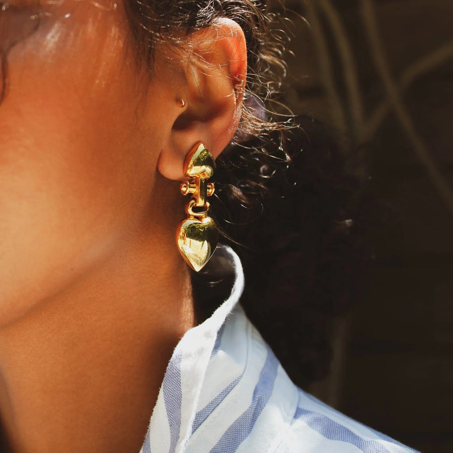 RESERVED Vintage Givenchy Earrings 1980s Earrings Jagged Metal 