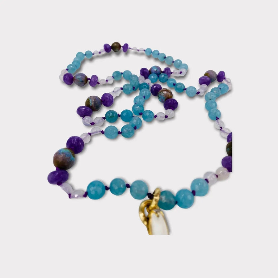 Re-engineered Vintage Trifari Necklace Charms & Pendants Jagged Metal 
