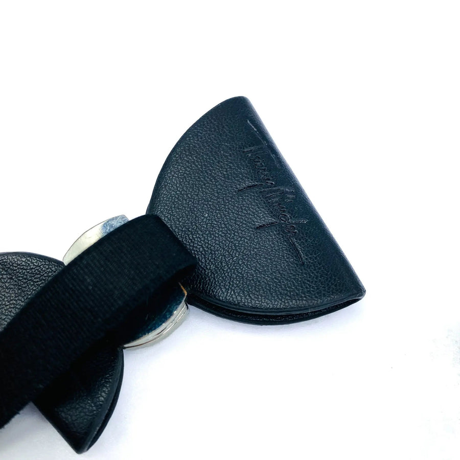 Thierry Mugler Bow Hairband Hair Accessories Jagged Metal 
