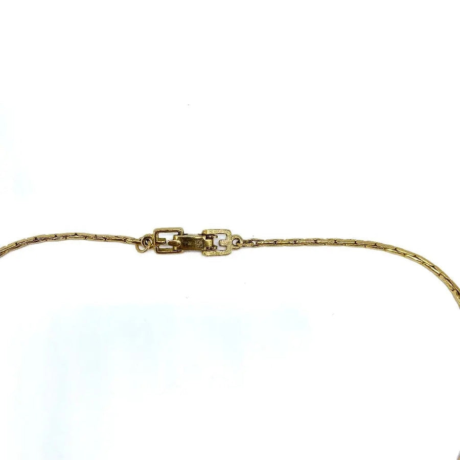 Vintage 1980s Givenchy Necklace Necklace Jagged Metal 