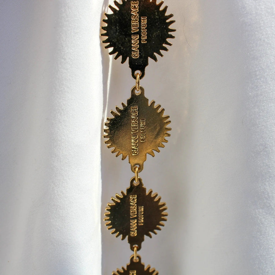 Vintage 1980s Versace Bracelet Bracelets Jagged Metal 