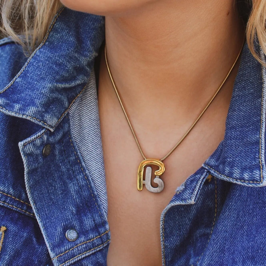 Vintage Balmain 1970s Necklace Necklaces Jagged Metal 