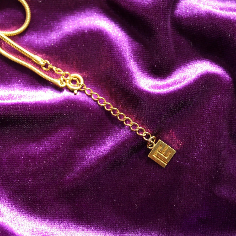 Vintage Balmain 1970s Necklace Necklaces Jagged Metal 