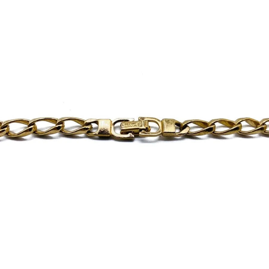 Vintage Christian Dior Necklace 1970s Necklaces Jagged Metal 