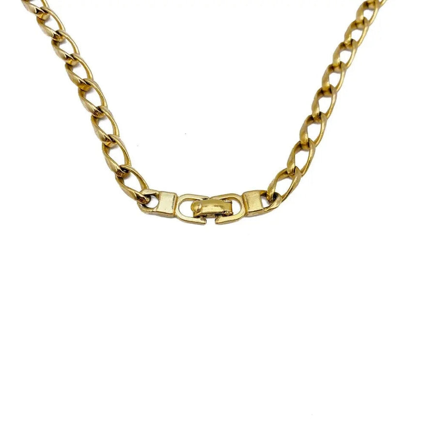 Vintage Christian Dior Necklace 1970s Necklaces Jagged Metal 