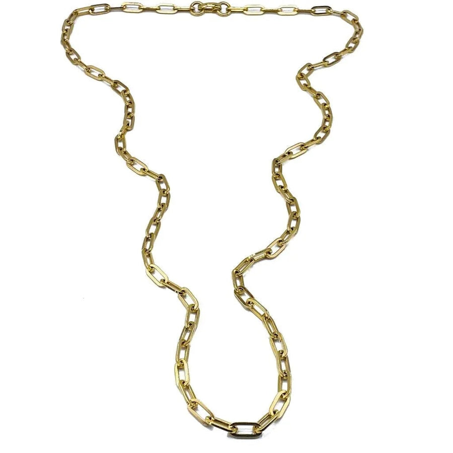 Vintage Christian Dior Necklace, 1970s Necklace Jagged Metal 