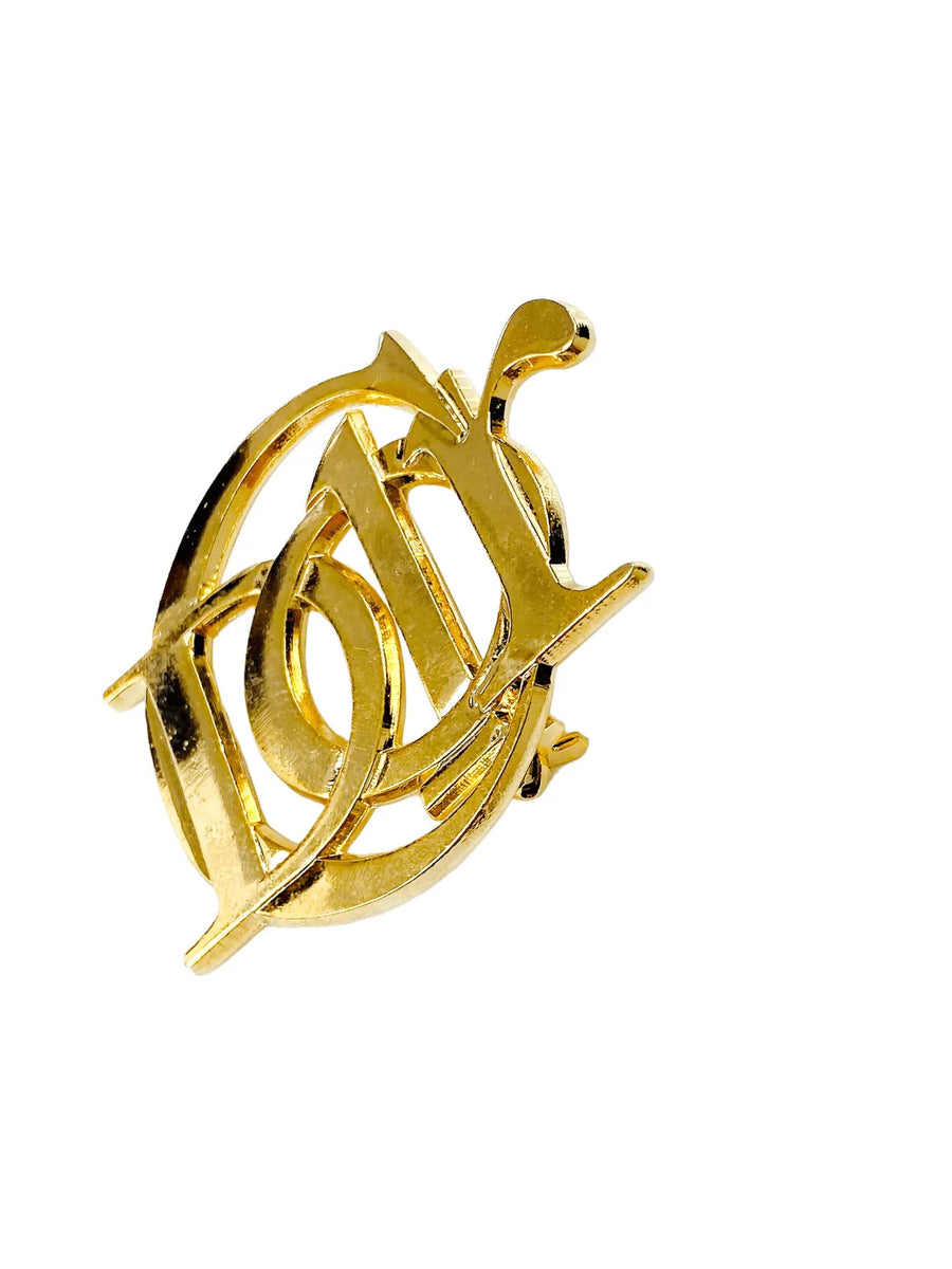 Vintage Dior Brooch 1990s Brooches & Lapel Pins Jagged Metal 