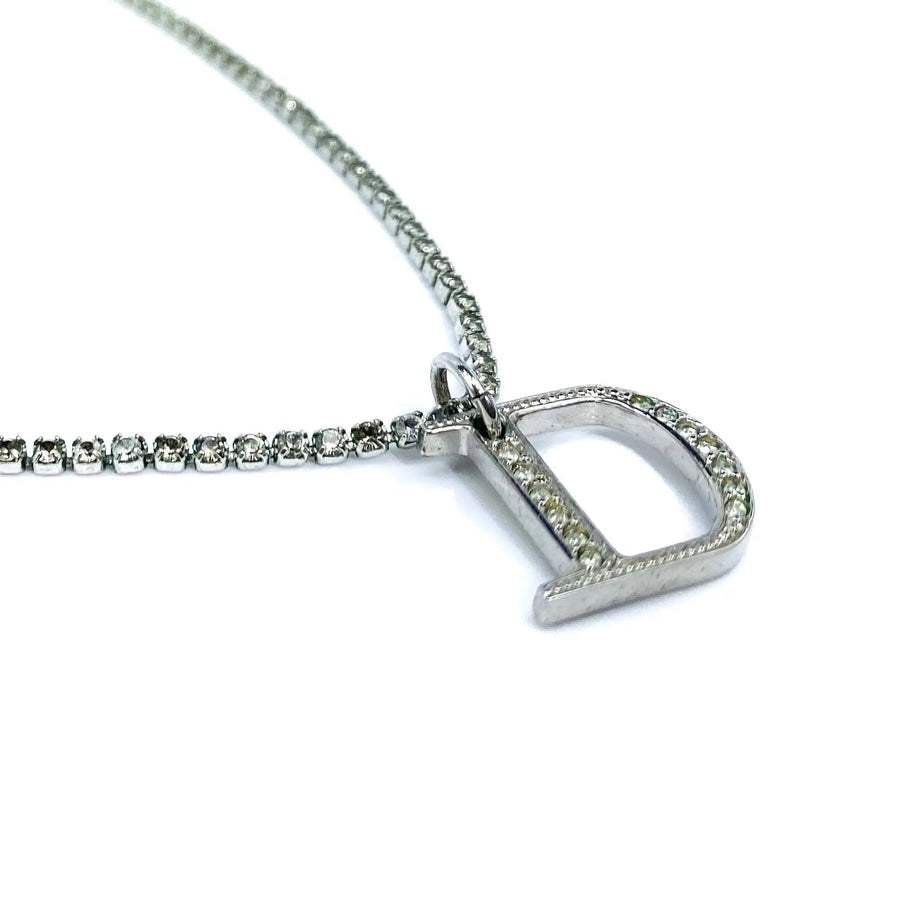 Vintage Dior Necklace Y2K Galliano Era Necklaces Jagged Metal 