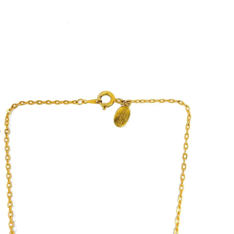 Vintage Givenchy 1970s Necklace - 1977 Collection Necklaces Jagged Metal 