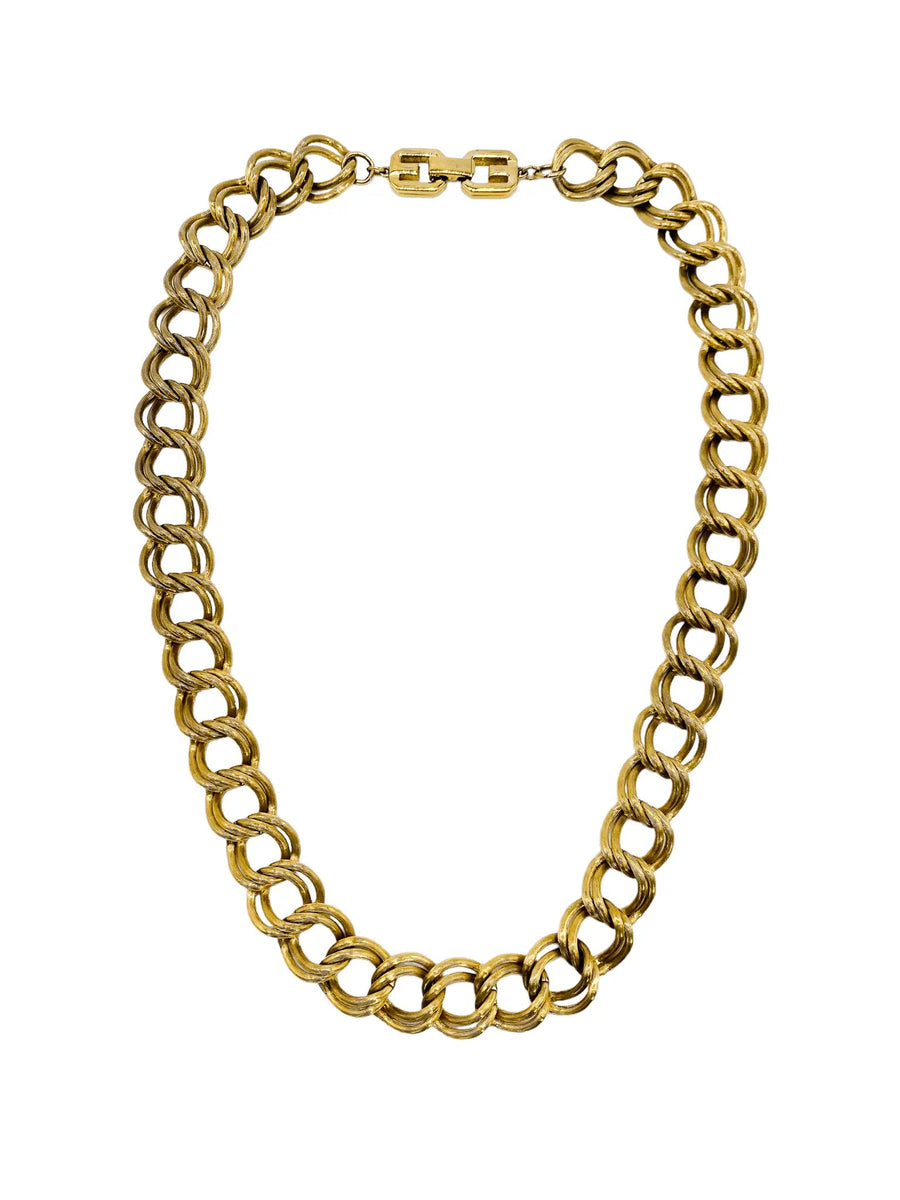 Vintage Givenchy 1980s Necklace Necklaces Jagged Metal 
