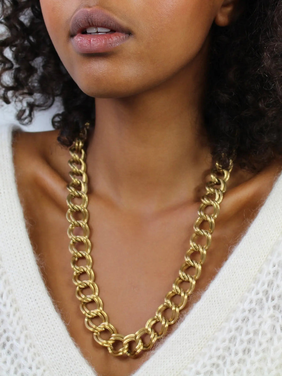 Vintage Givenchy 1980s Necklace Necklaces Jagged Metal 
