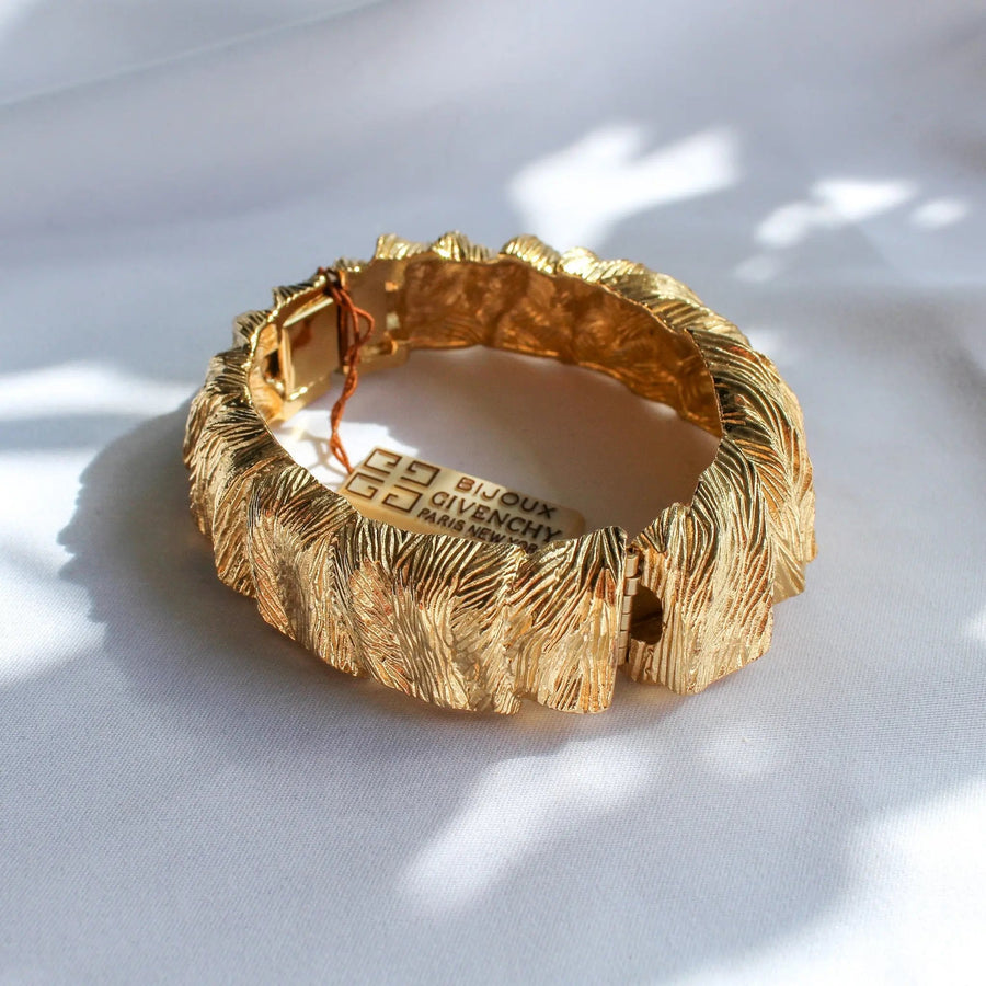 Vintage Givenchy Bracelet 1980s Bracelets Jagged Metal 
