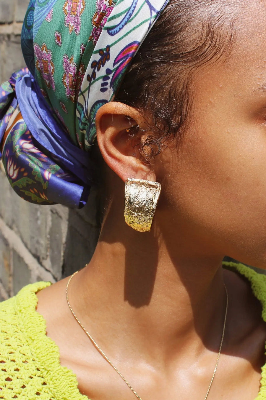 Vintage Givenchy Earrings 1980s for Pierced Ears Earrings Jagged Metal 