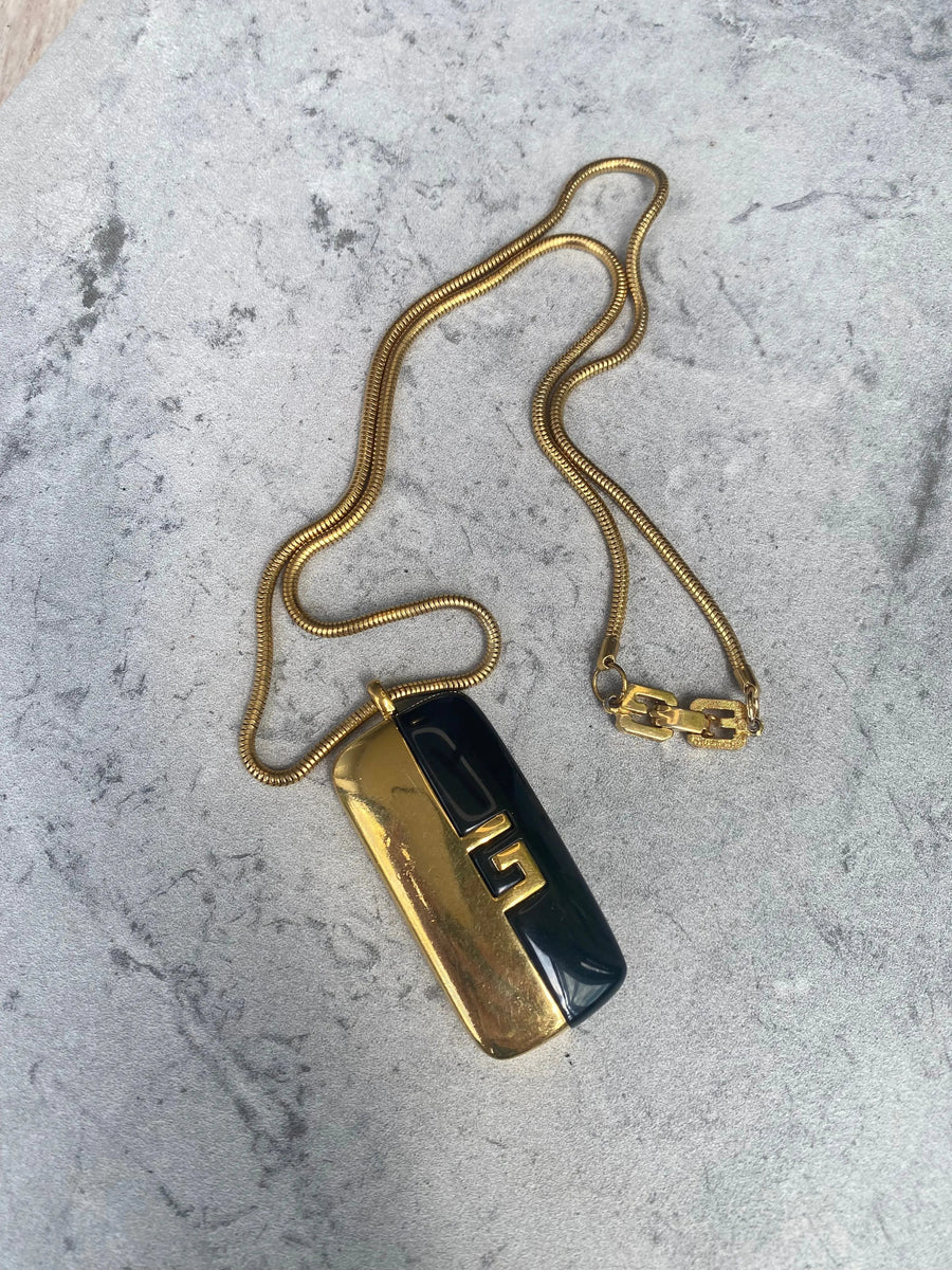 Vintage Givenchy Necklace 1970s Necklaces Jagged Metal 