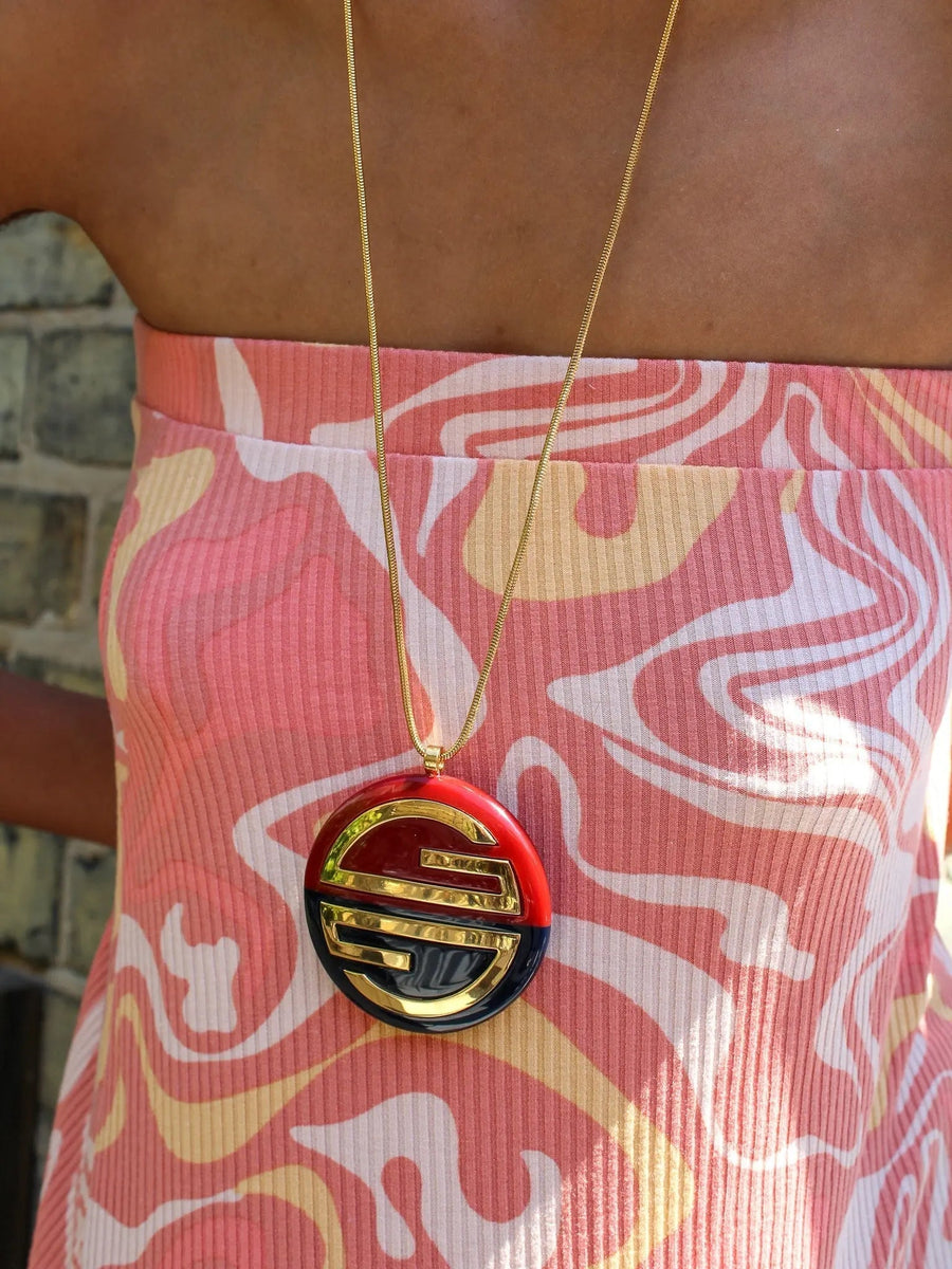 Vintage Givenchy Necklace 1970s - 1977 Collection Necklace Jagged Metal 