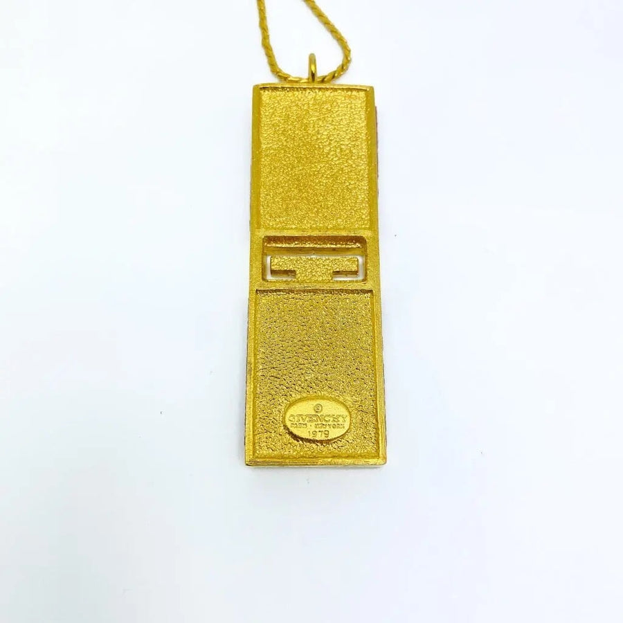 Vintage Givenchy Necklace 1970s - 1979 Collection Necklaces Jagged Metal 