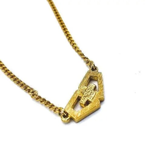 Vintage Givenchy Necklace 1970s Necklaces Jagged Metal 
