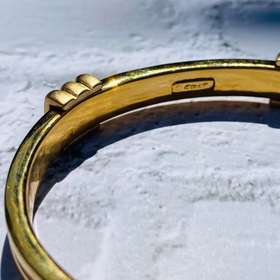Vintage Monet Bracelet 1980s Bracelets Jagged Metal 