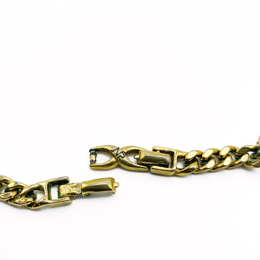 Vintage Nina Ricci Necklace 1980s Necklaces Jagged Metal 