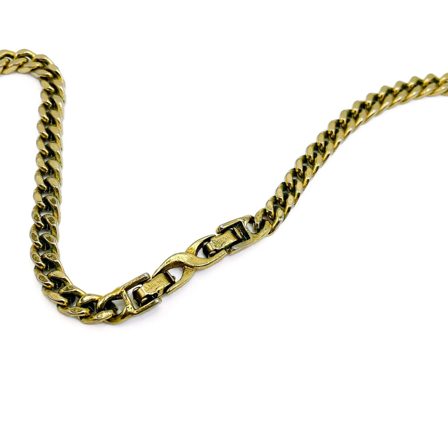 Vintage Nina Ricci Necklace 1980s Necklaces Jagged Metal 