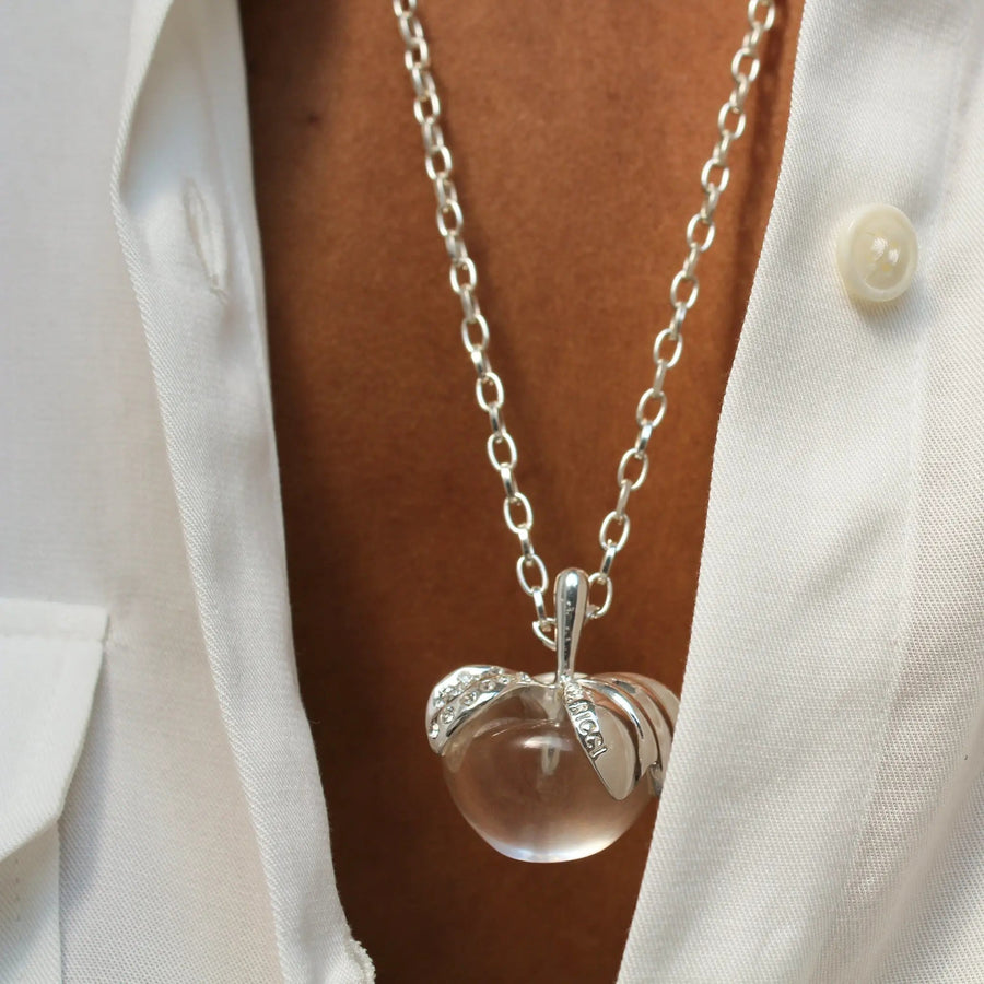 Vintage Nina Ricci Silver Plated Necklace 1990s Necklaces Jagged Metal 