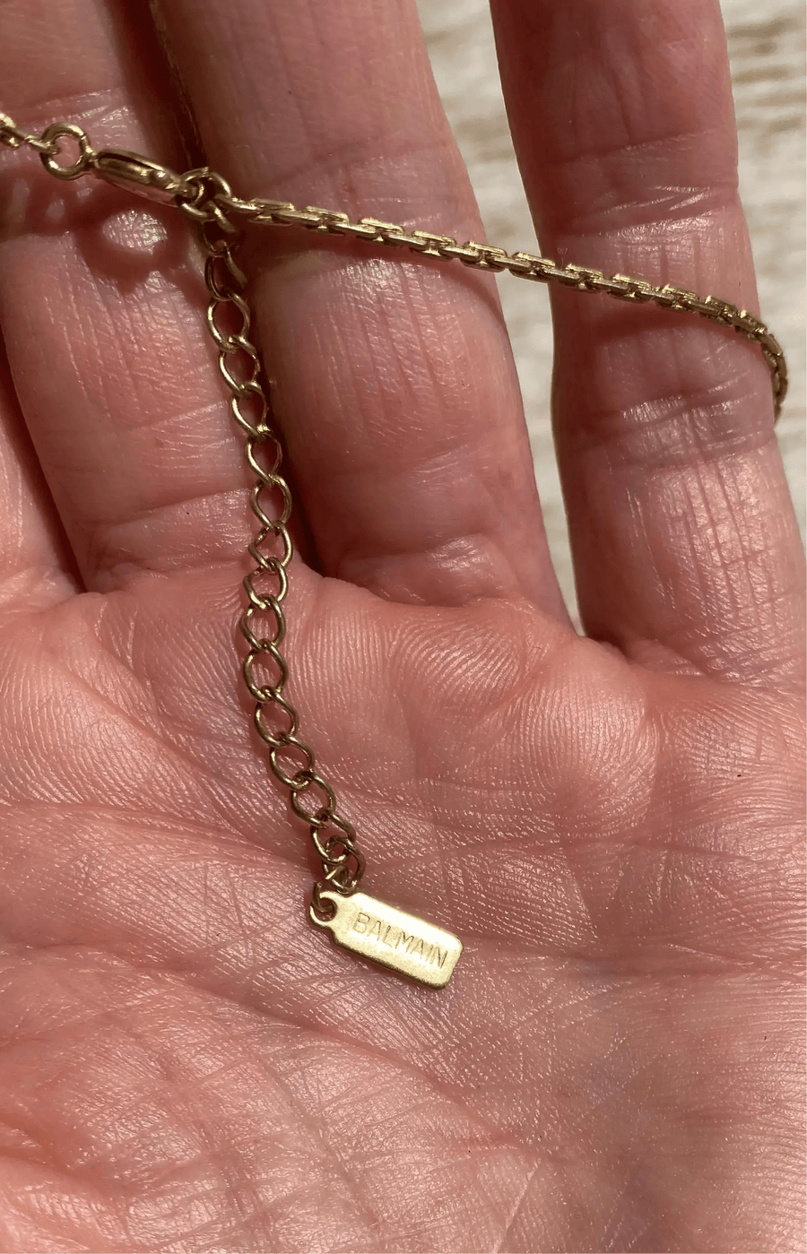 Vintage Pierre Balmain 1970s Necklace Necklace Jagged Metal 
