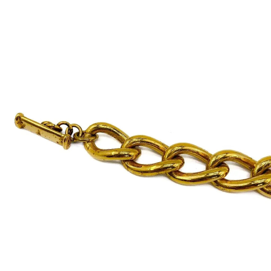 Vintage Yves Saint Laurent YSL Bracelet 1990s Bracelets Jagged Metal 