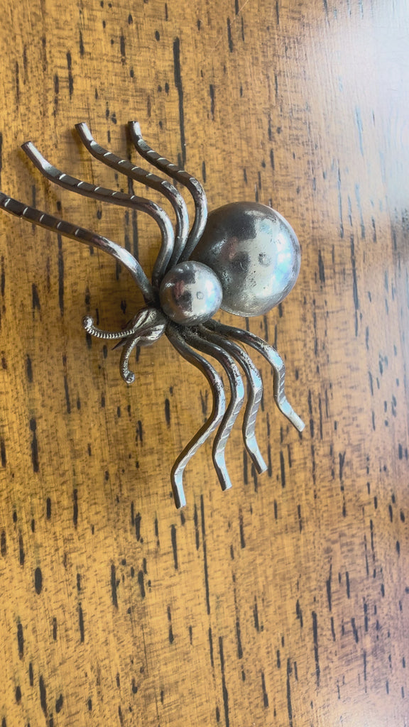 Vintage Modernist Spider Brooch, c.1950s