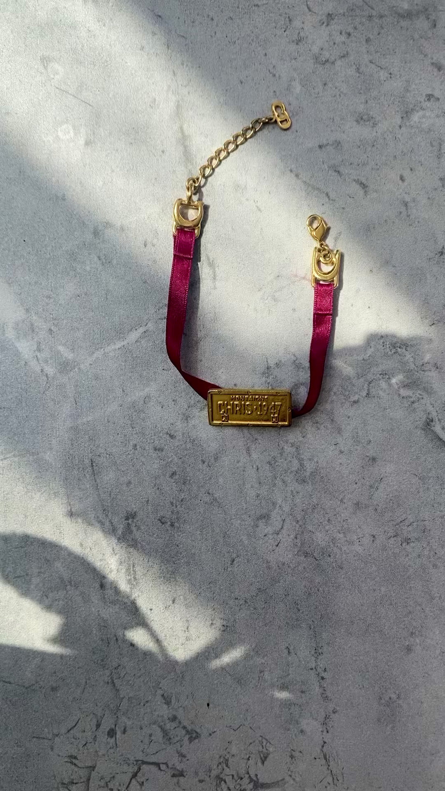 Vintage Christian Dior Bracelet Y2k Galliano Era