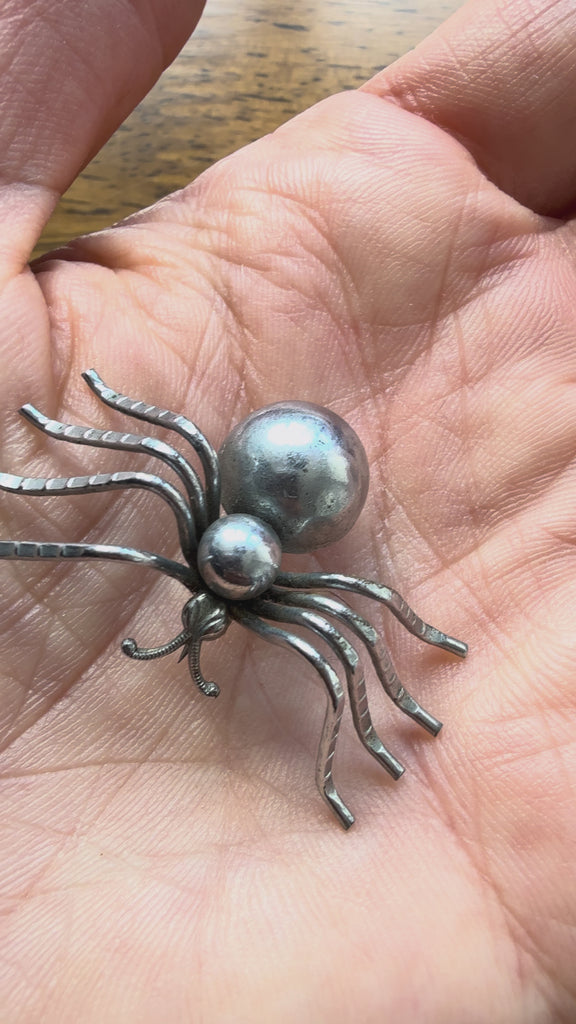 Vintage Modernist Spider Brooch, c.1950s