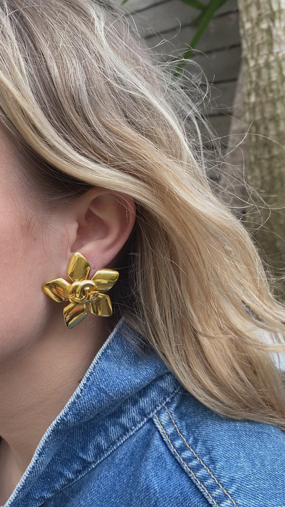 Vintage Chanel Earrings 1990s