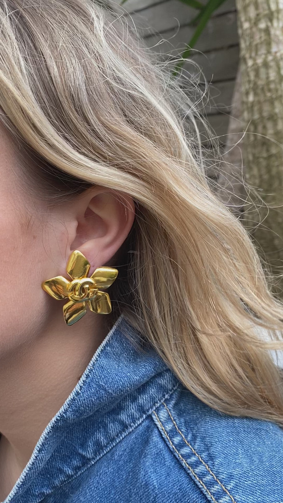 Vintage Chanel Earrings 1990s