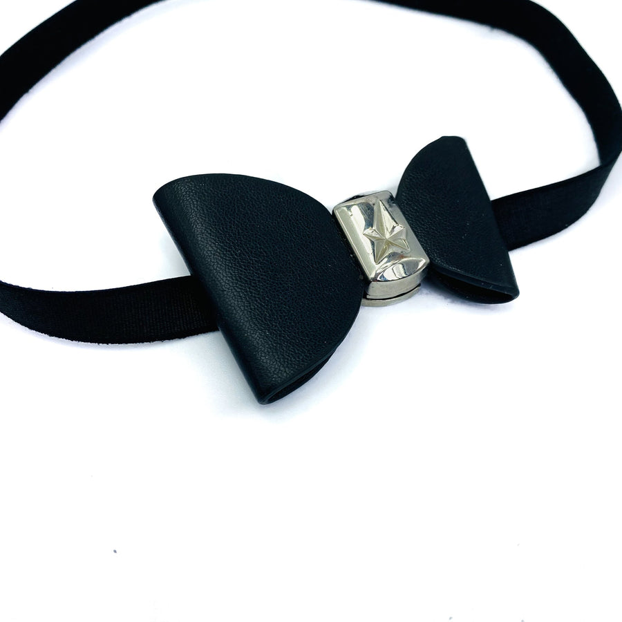 Thierry Mugler Bow Hairband Hair Accessories Jagged Metal 