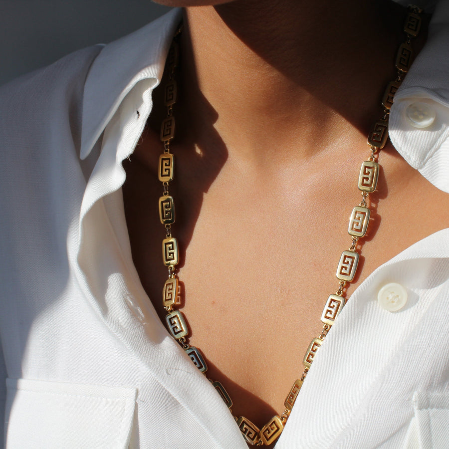 Vintage Givenchy Necklace 1980s Necklaces Jagged Metal 