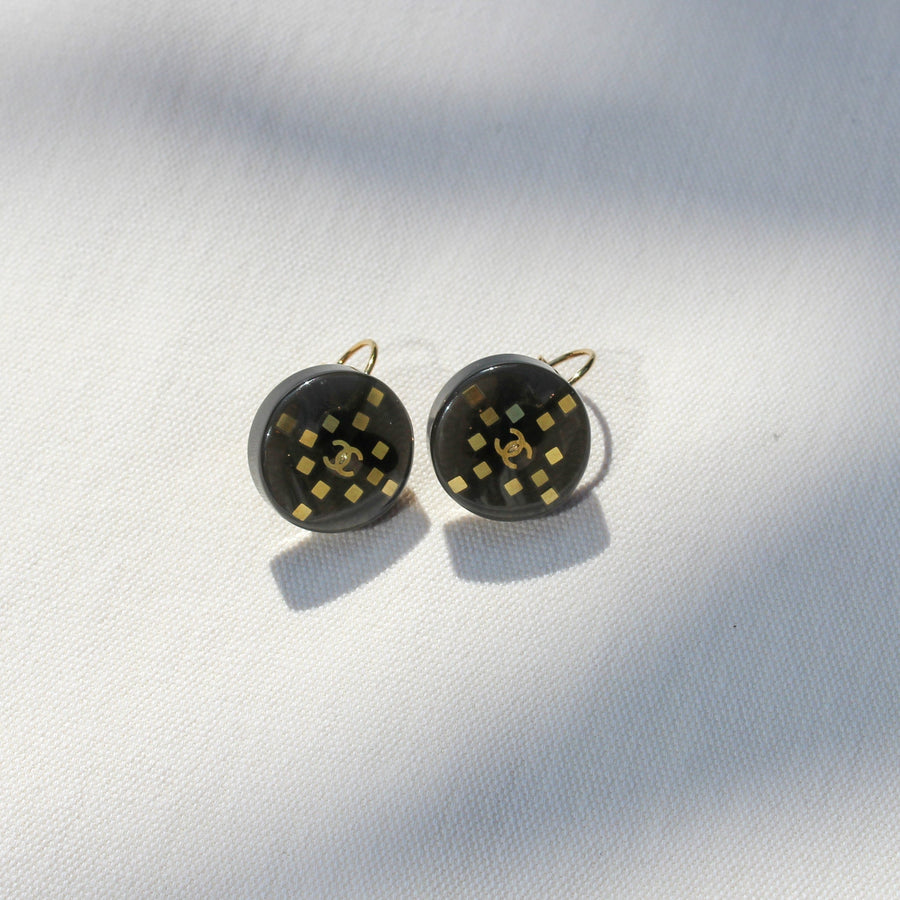 Vintage Y2K Chanel Earrings for Pierced Ears - 2001 Autumn Winter Collection