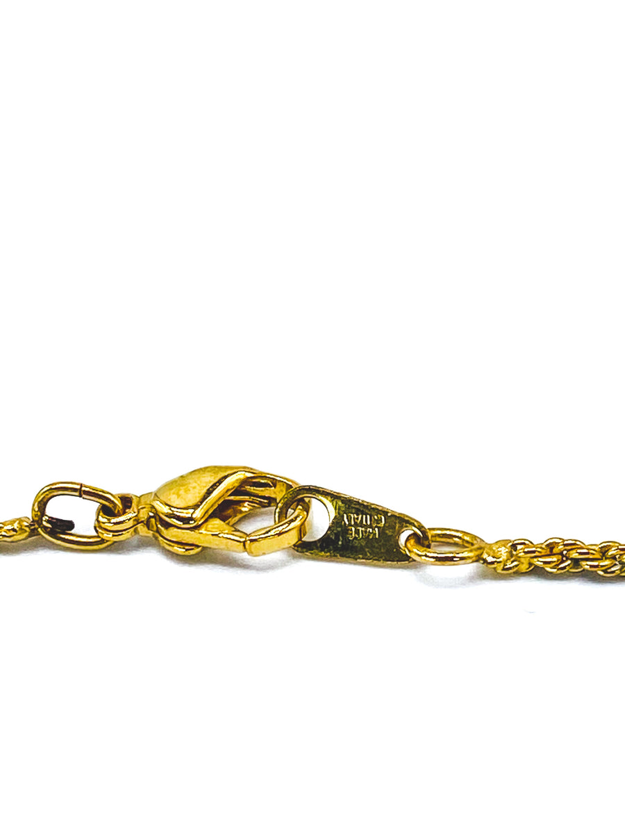 Vintage Valentino Necklace 1990s Necklaces Jagged Metal 