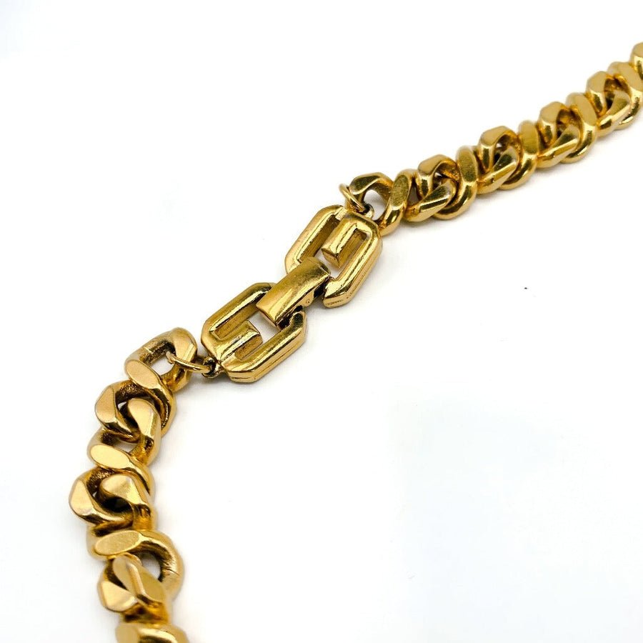 Vintage Givenchy 1980s Necklace Necklace Jagged Metal 